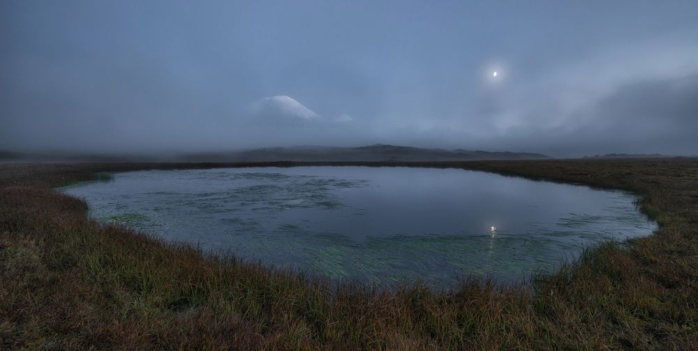 Лунные ночи Камчатки.