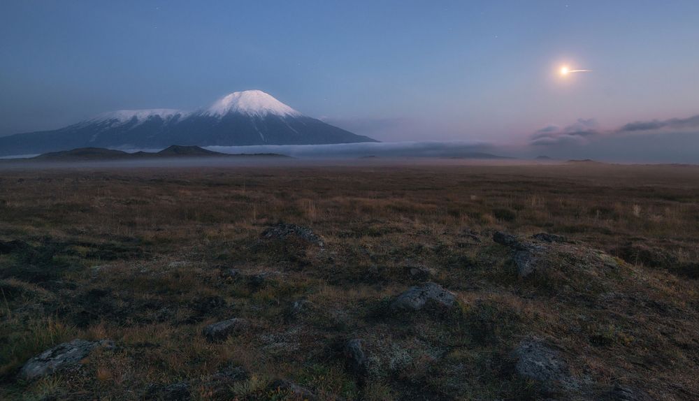 Лунные ночи Камчатки.