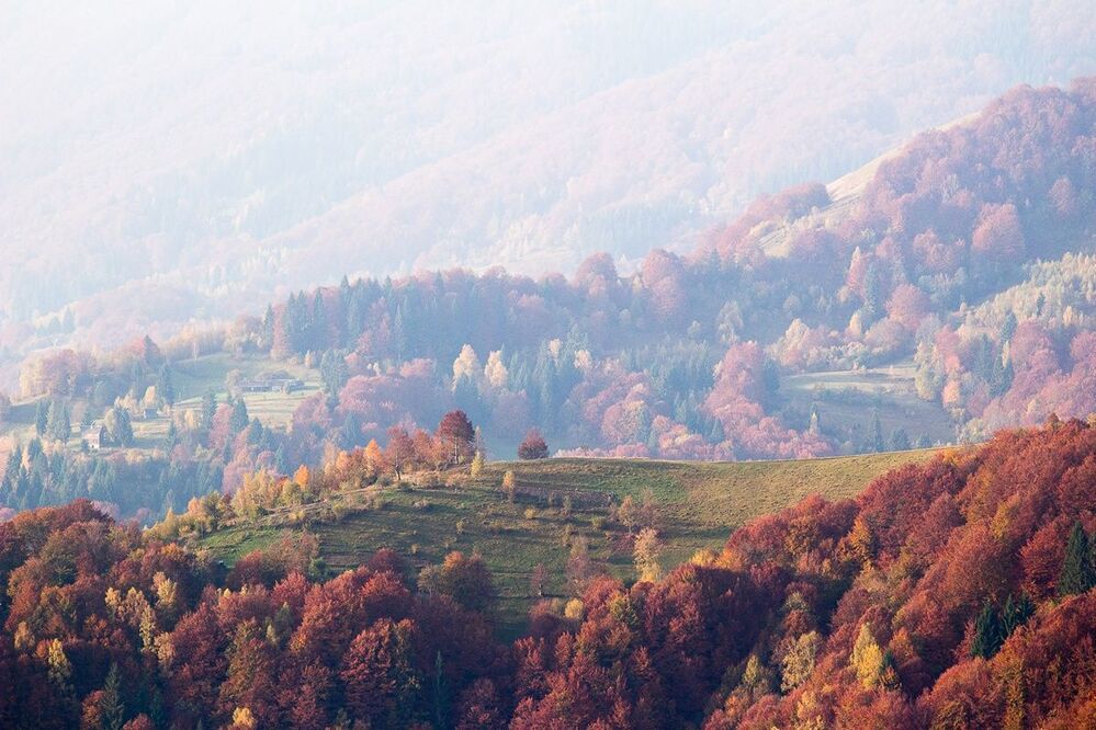 Осень на западной Украине