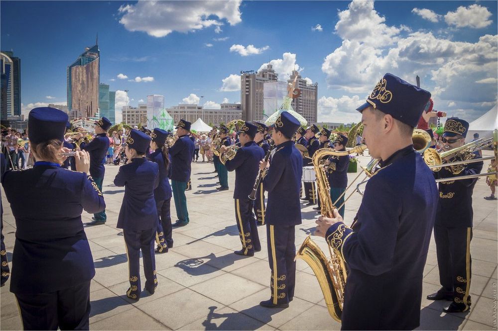 Духовой Оркестр Государственной филармонии Акимата города Астаны, 05.07.2014