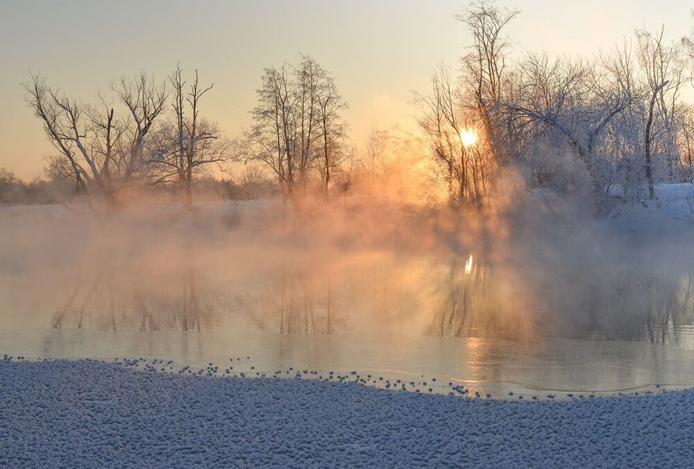 Морозное утро