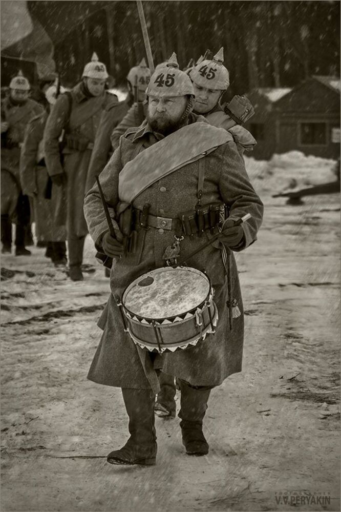 1916. ...Солдаты первой мировой...