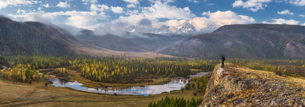 Панорамы осеннего Алтая