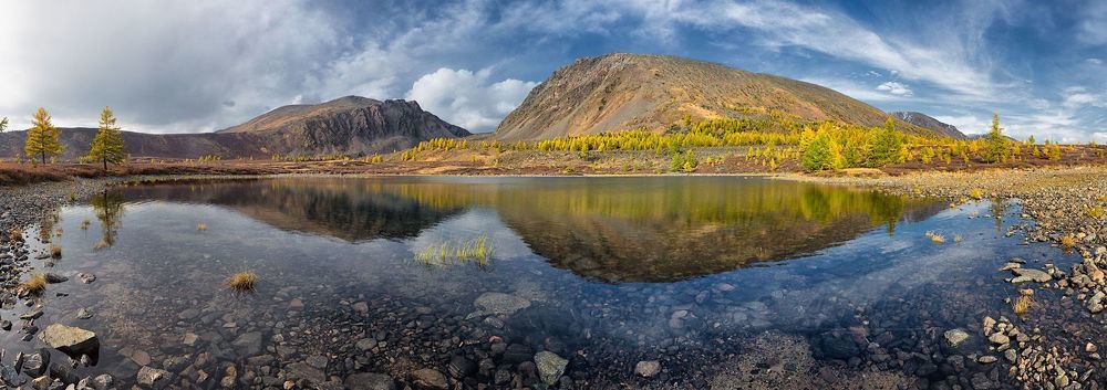 Панорамы осеннего Алтая