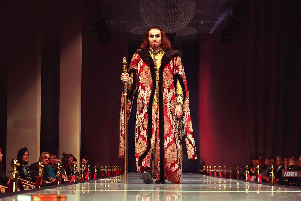 Модель Сергей ЛЕНИН.
Коллекция Алисы Раевой.
Estet Fashion Week ноябрь 2014.
