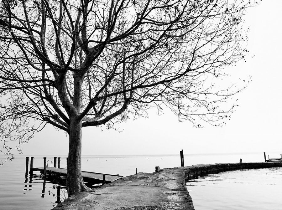 L'inverno sul lago di Garda