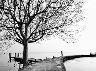 L\'inverno sul lago di Garda
