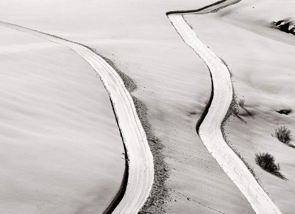 Anche sulla neve le strade, ognuno la propria via