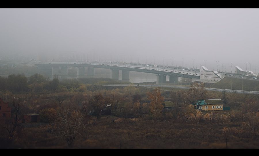 Омск. Метромост.