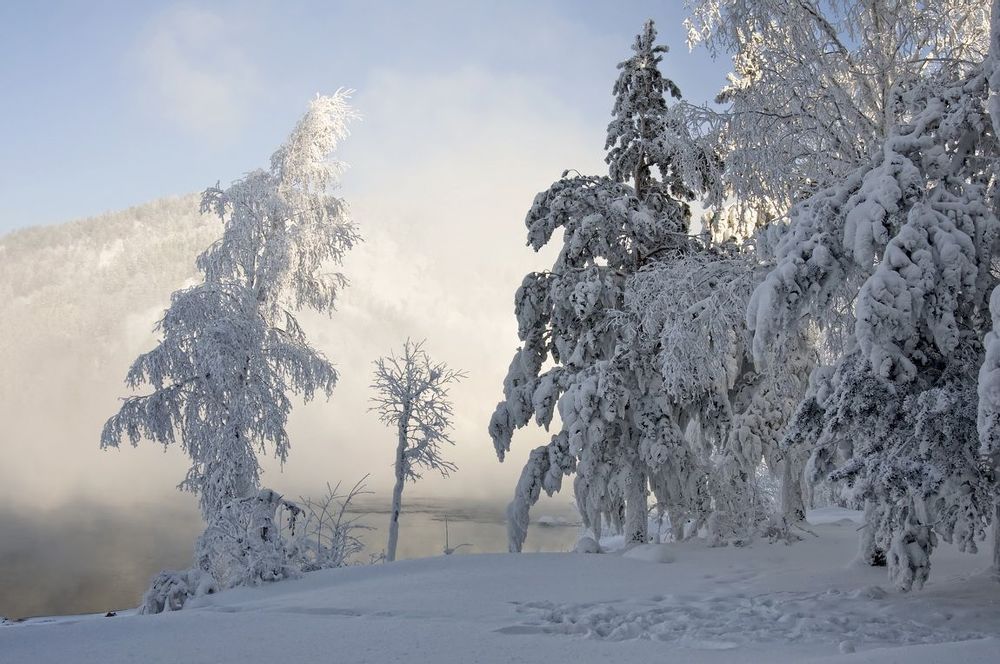 В гостях у  Снежной Королевы.