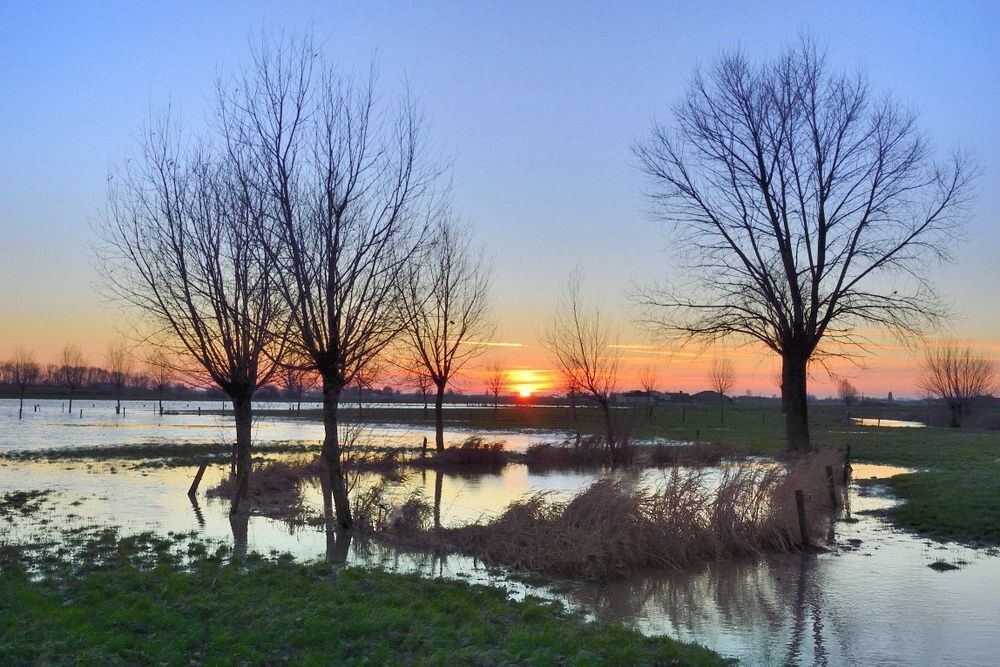 Flood in Langewade