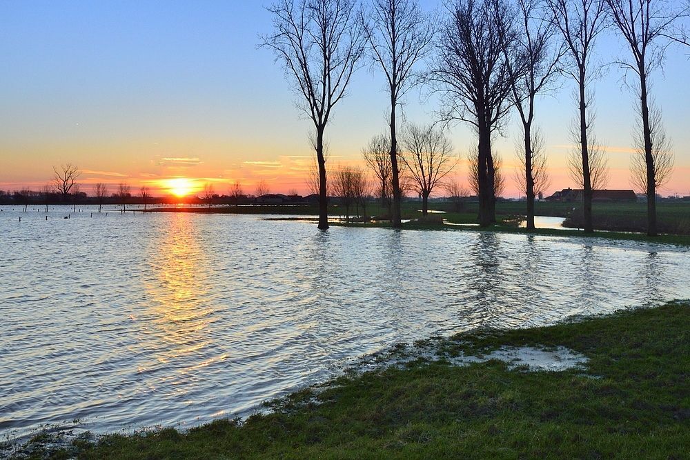 Flood in Langewade