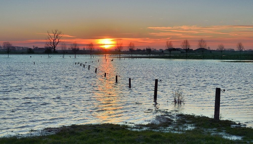 Flood in Langewade