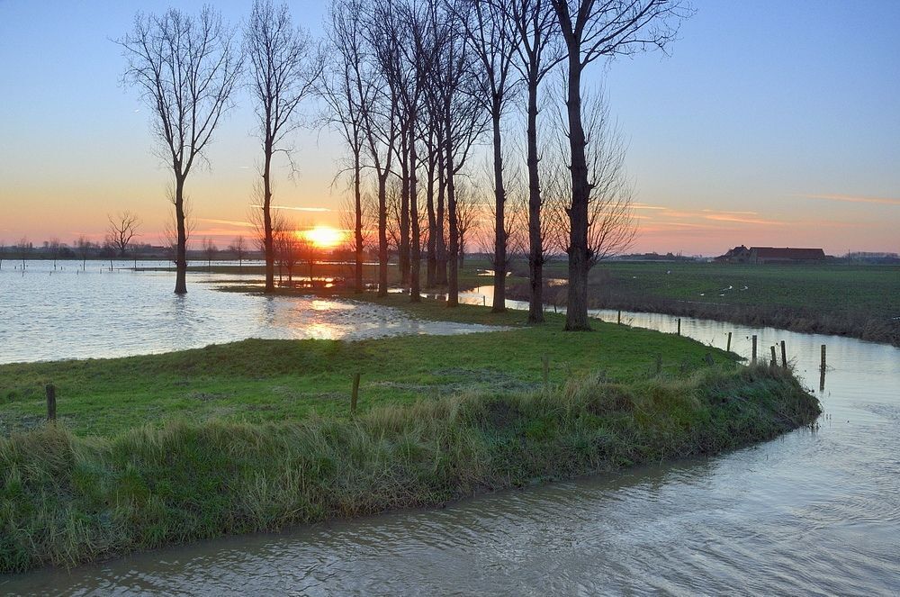 Flood in Langewade