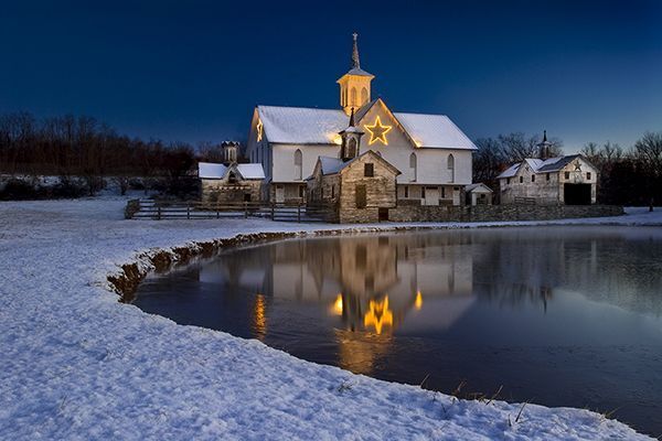 Star Barn Reflection