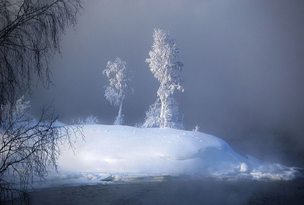 В Рождество. Островок.