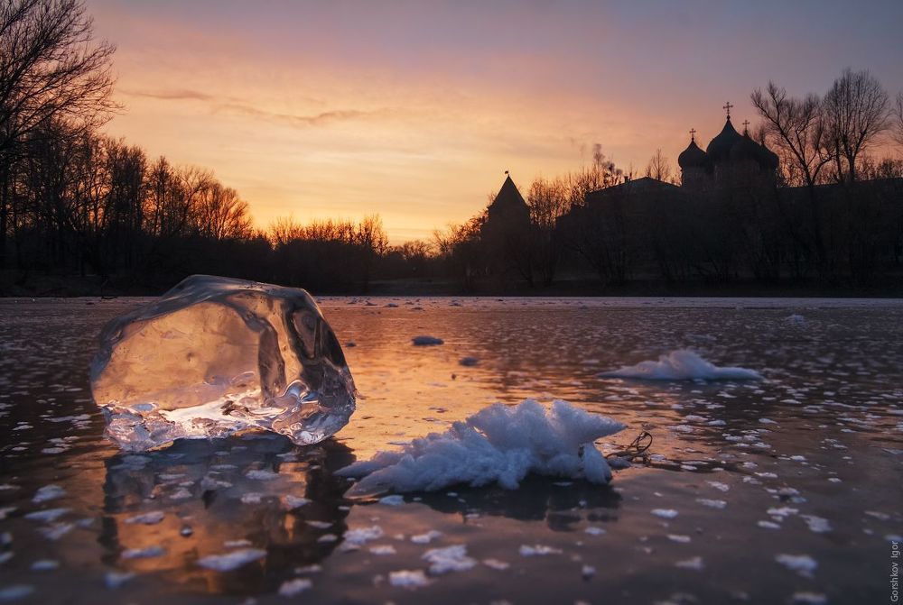Осенний лёд в Измайлово