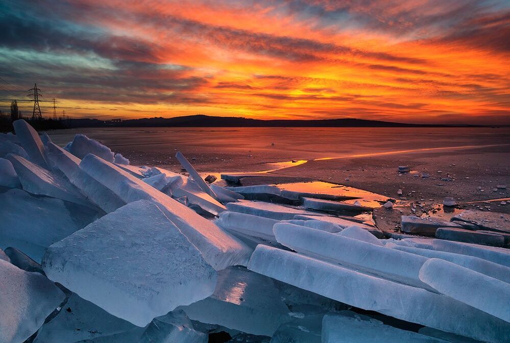 Fire and ice/Огонь и лед
