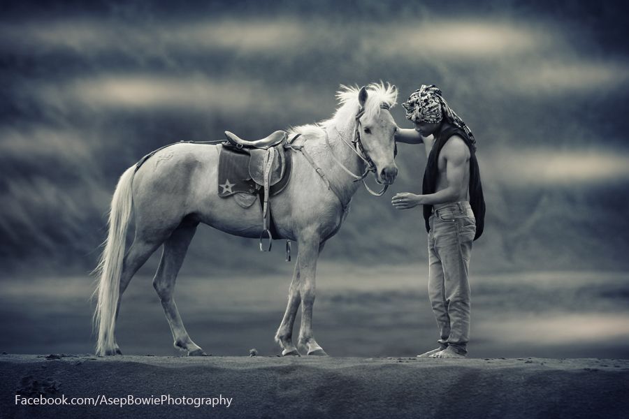Pani with his horse