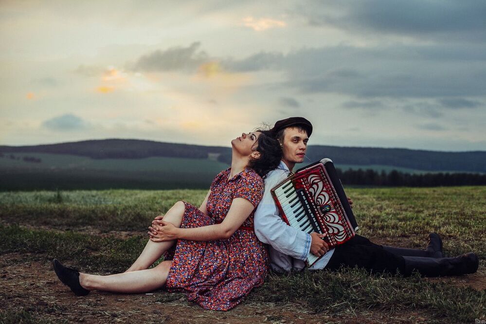 На деревне | цвет
