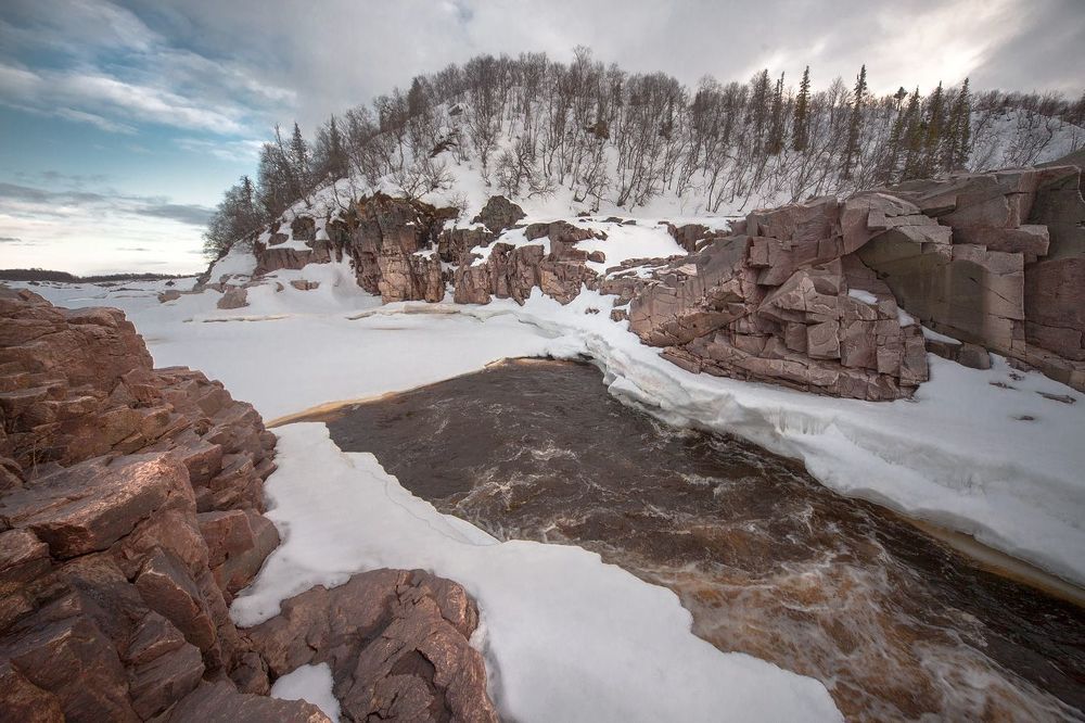 5. Река Стрельна на Кольском п-ве