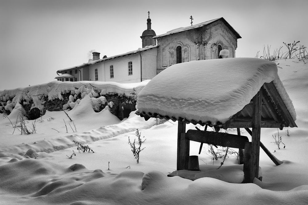 Черно-белая зима