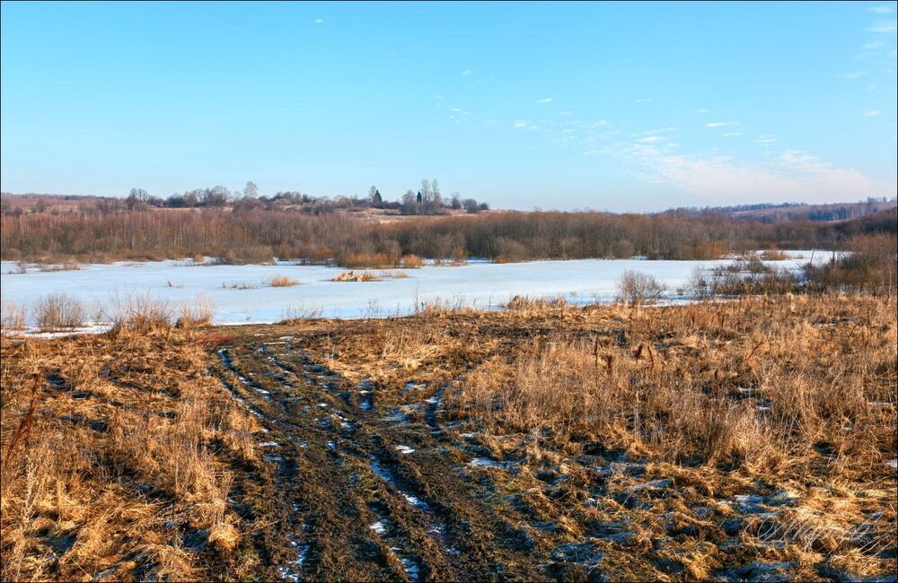 Март прошлых лет в Тульской области.