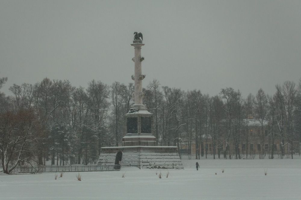 Чесменская колонна, Екатерининский Парк