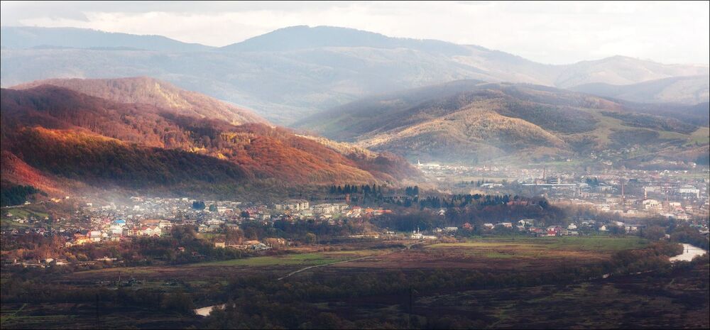 Карпаты осенью.