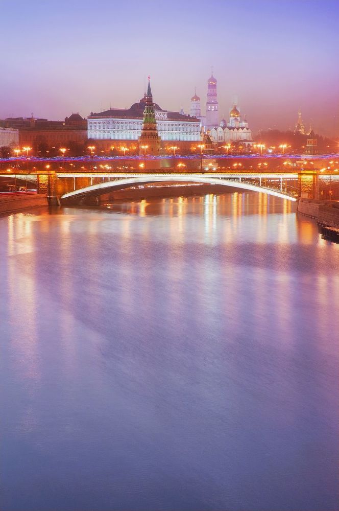 Кремль. Большой Московский мост.