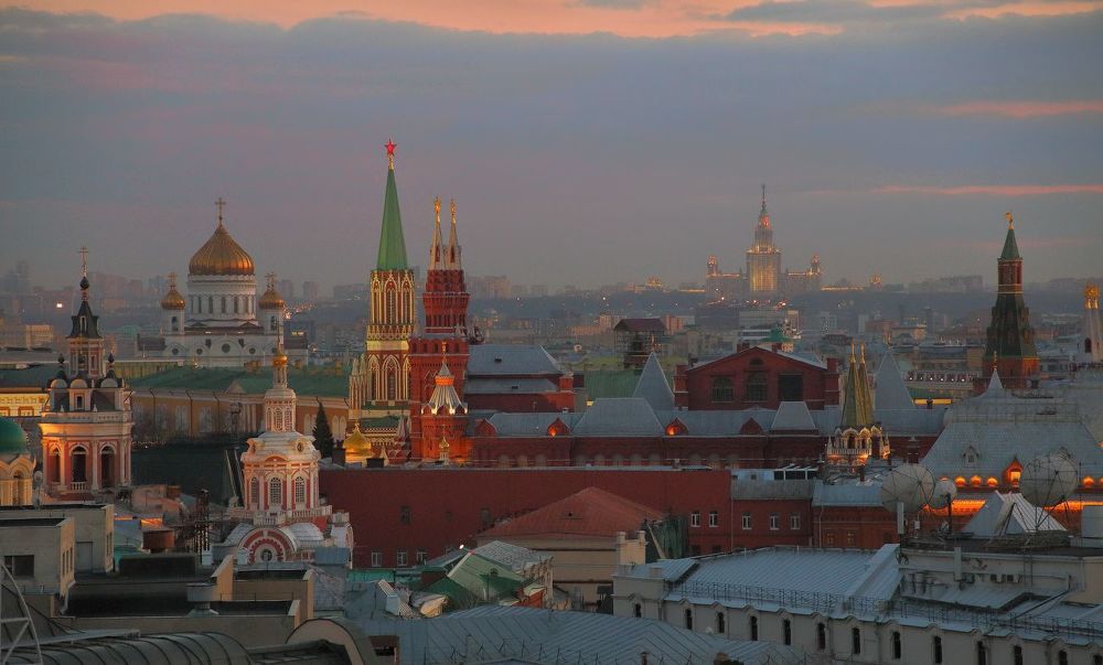 Москва. Вид с Лубянки