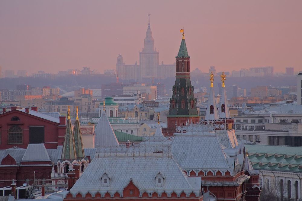 Москва. Вид с Лубянки