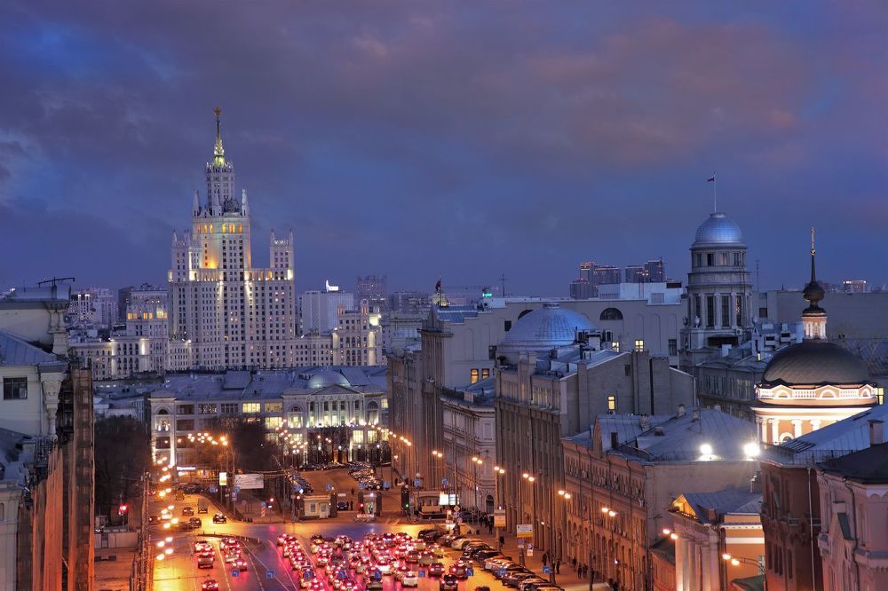 Москва. Вид с Лубянки