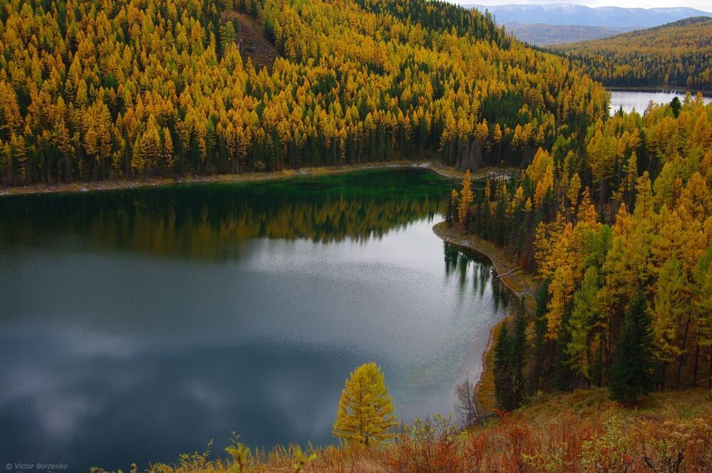 Уч-Кель. Третье озеро.