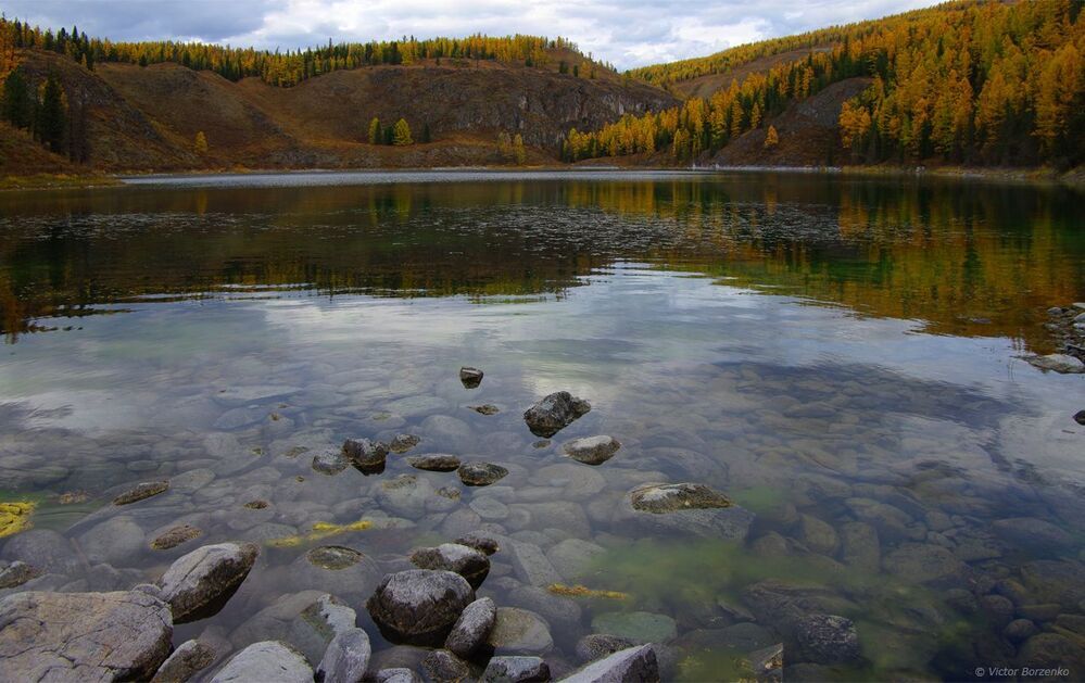 Уч-Кель. Третье озеро.