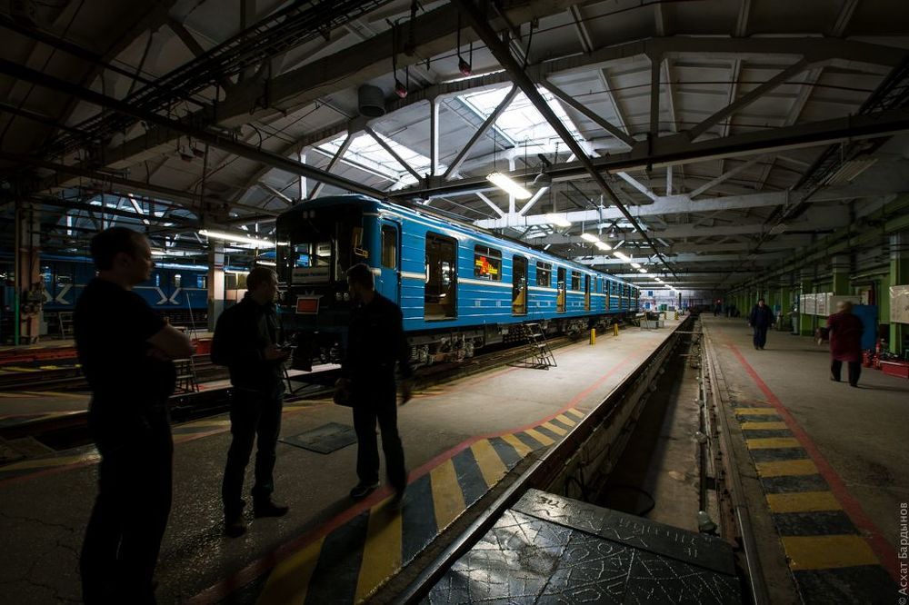 Электродепо Самарского метрополитена
