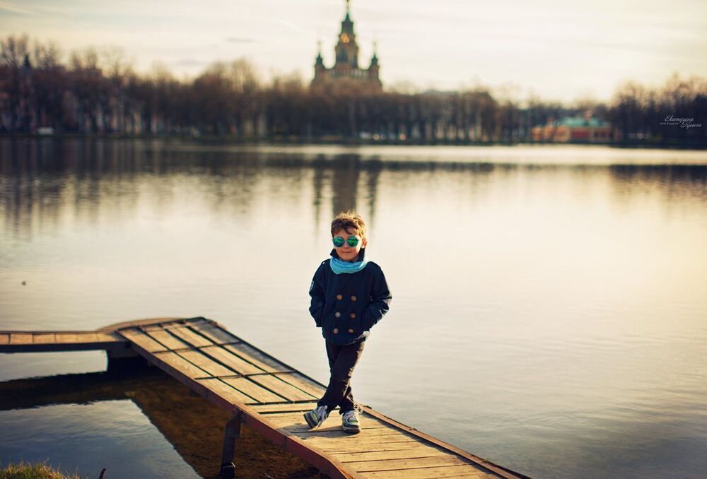 Весений вечер.