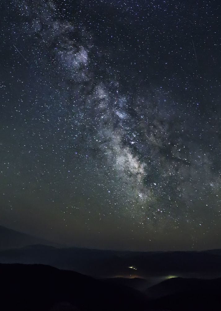 The Milky way at Pashovi skali