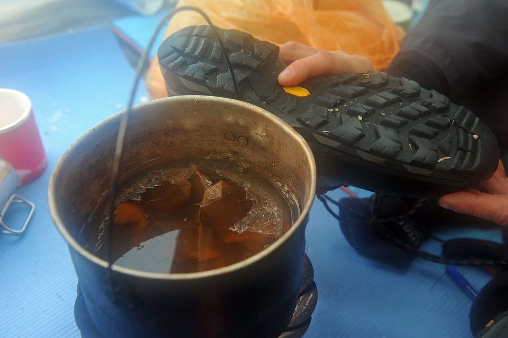 Утренний вчерашний чай...