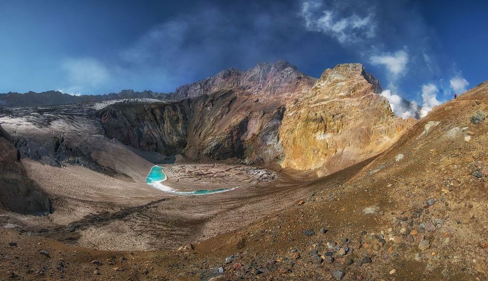 КАМЧАТКА: Мутновский вулкан и окрестности.