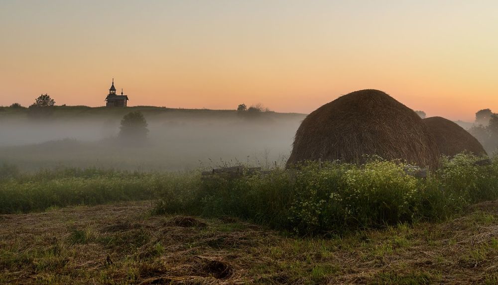 туманы белых ночей острова Кижи...