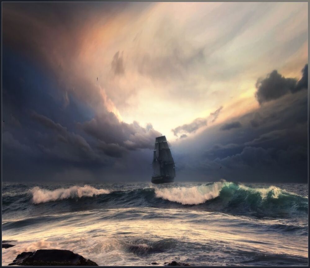 О море