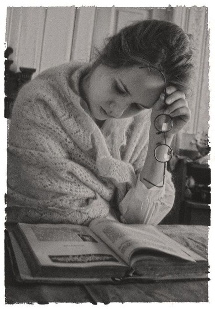 Любительница книг.