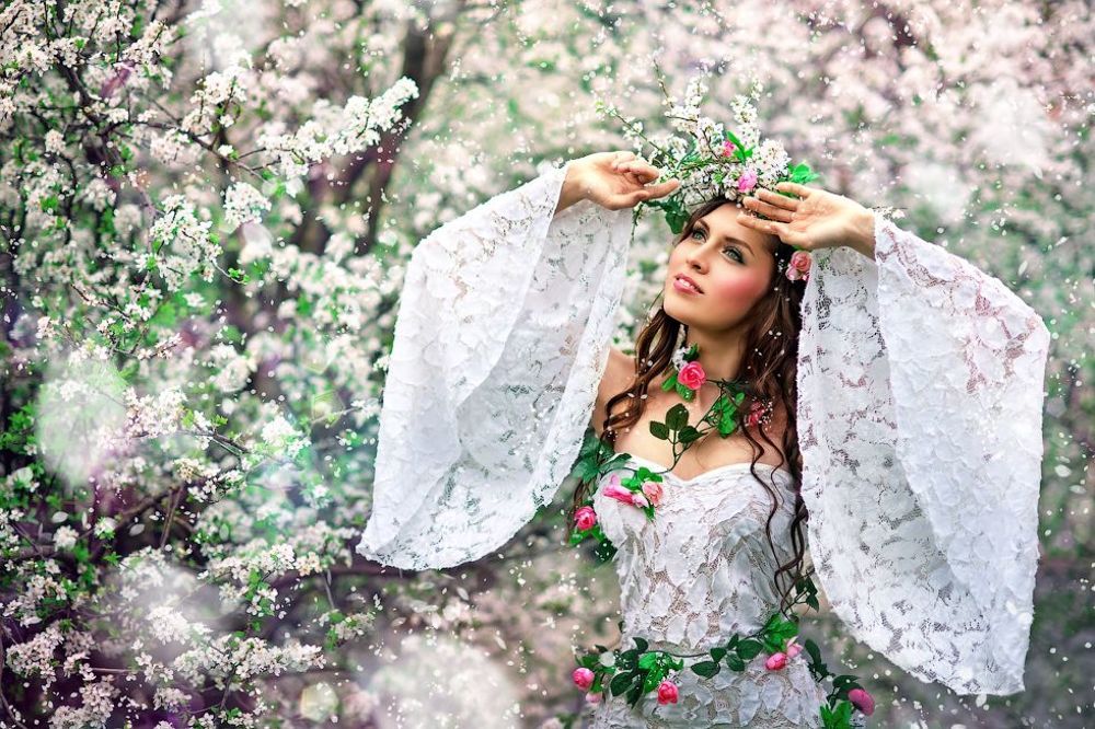 Lady spring...