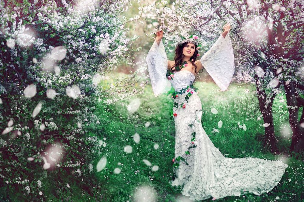 Lady spring...