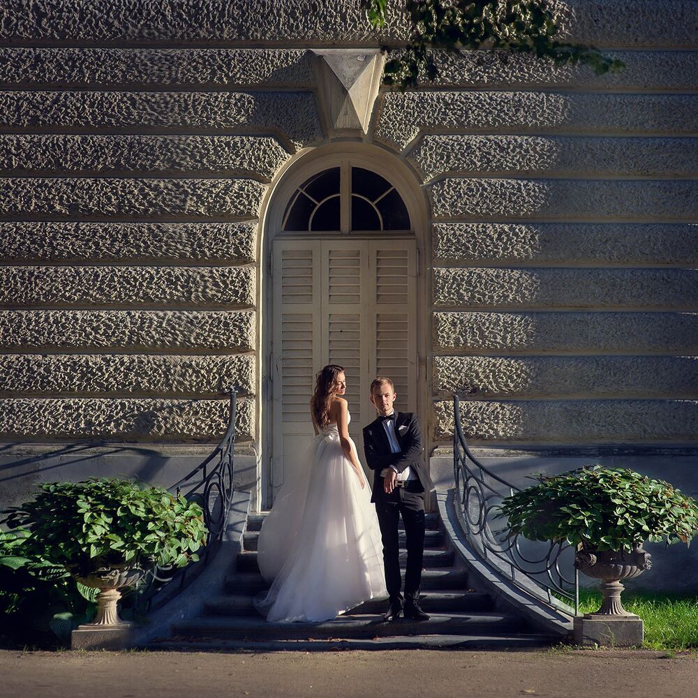 Wedding in Lancut, Poland