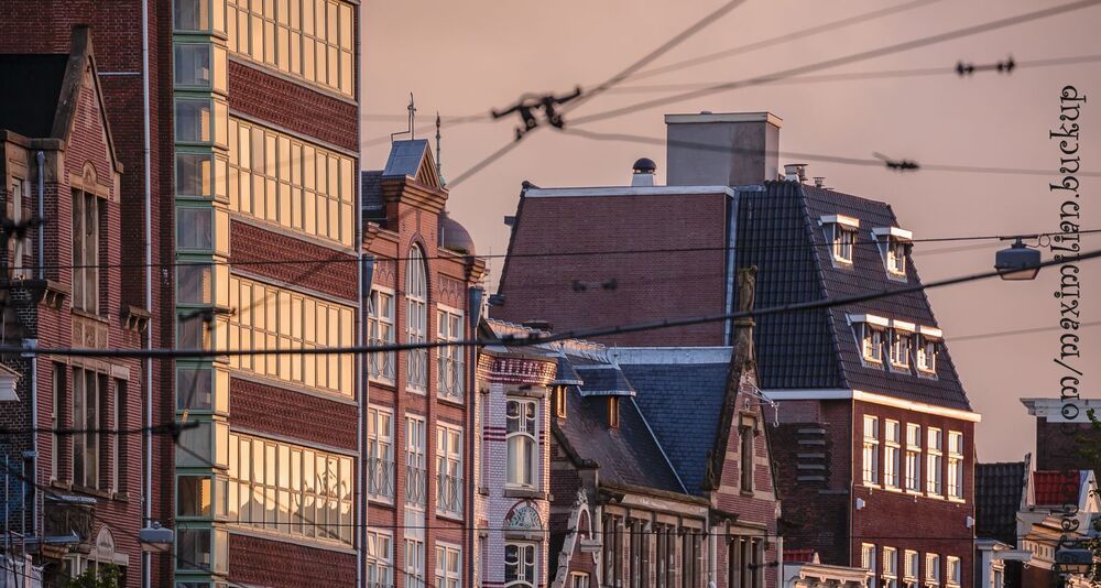 sketches morning in Amsterdam