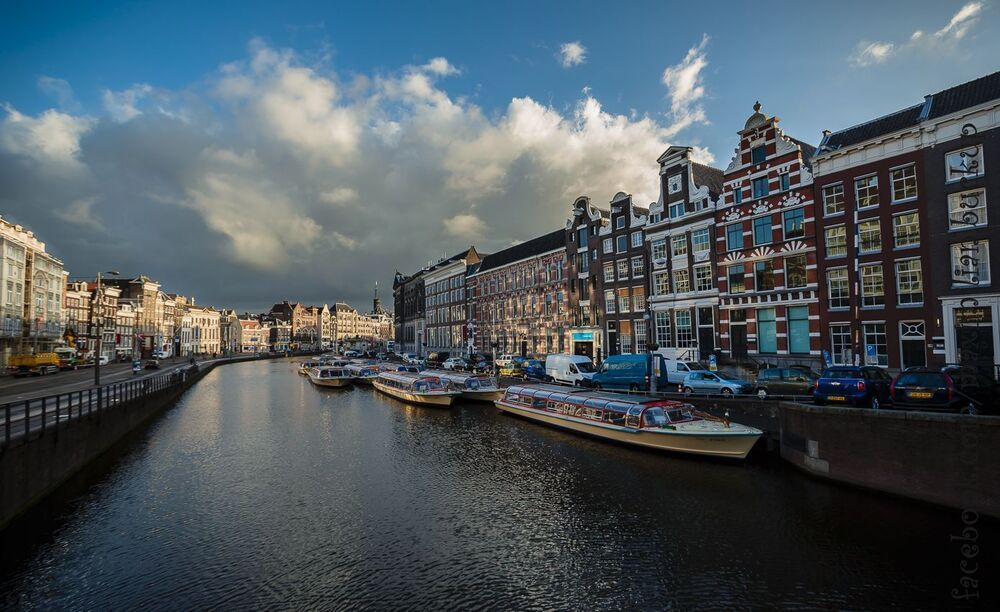 sketches morning in Amsterdam