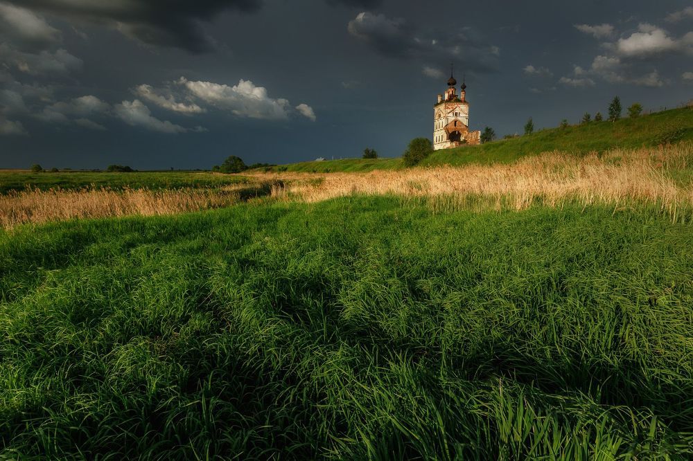 Вечер в селе Весь