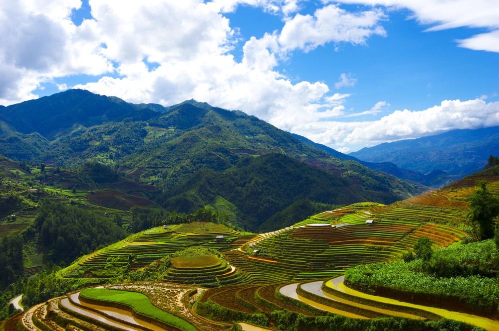 Landscape and People the T&acirc;y Bắc - Vi&ecirc;t Nam